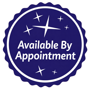 Available by Appointment Badge